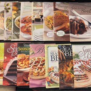 The Pampered Chef Season’s Best Recipe Collection. 16 Booklets